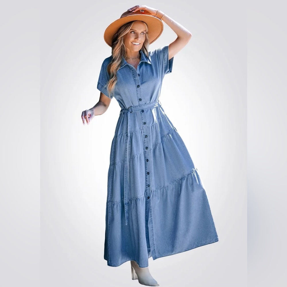 Cupshe tiered dress